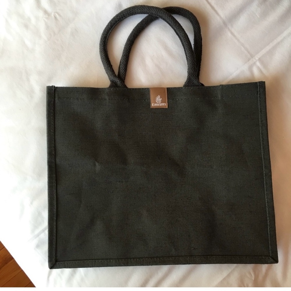 EMIRATES Airlines A380 International First Class tote bag